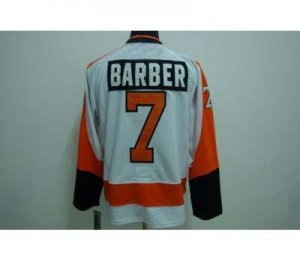 nhl philadelphia flyers #7 barber white winter classic