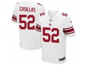 Mens Nike New York Giants #52 Jonathan Casillas Elite White NFL Jersey