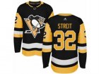 Mens Adidas Pittsburgh Penguins #32 Mark Streit Authentic Black Home NHL Jersey