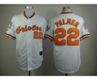 MLB baltimore orioles #22 palmer white jerseys[1970 m&n]