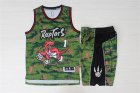 Toronto Raptors # Tracy McGrady Camo Swingman Jersey(With Shorts)