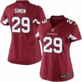 Women's Nike Arizona Cardinals #29 Tharold Simon Limited Red Team Color NFL Jersey