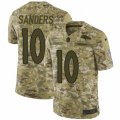 Mens Nike Denver Broncos #10 Emmanuel Sanders Limited Camo 2018 Salute to Service NFL Jersey