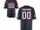 Men's Nike Houston Texans Customized Game Team Color Jerseys (S-4XL)