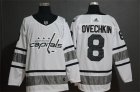 Capitales #8 Alexander Ovechkin White 2019 NHL All-Star Game Adidas Jersey