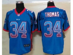 Nike jerseys buffalo bills #34 thomas blue[Elite drift fashion]