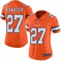 Women's Nike Denver Broncos #27 Steve Atwater Limited Orange Rush NFL Jersey