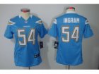 Nike Women San Diego Chargers #54 Melvin Ingram Lt.Blue Jerseys