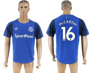 2017-18 Everton FC 16 McCARTHY Home Thailand Soccer Jersey