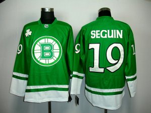 nhl boston bruins #19 seguin green