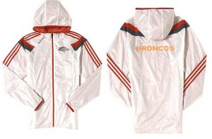 NFL Denver Broncos dust coat trench coat windbreaker 14