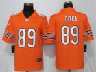 Nike Bears #89 Mike Ditka Orange Vapor Untouchable Limited Jersey