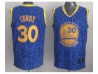 nba golden state warriors #30 curry blue leopard print[2014 new]