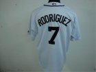 mlb detroit tigers #7 rodriguez white