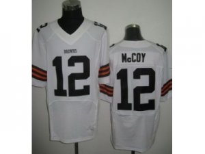 Nike NFL Cleveland Browns #12 Colt Mccoy white jerseys(Elite)