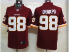 Nike NFL Washington Redskins #98 Brian Orakpo Red Jerseys(Limited)