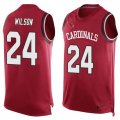 Nike Arizona Cardinals #24 Adrian Wilson Red Team Color Men's Stitched NFL Limited Tank Top Jersey