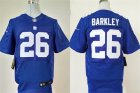 Nike Giants #26 Saquon Barkley Royal Elite Jersey