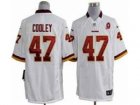 Nike NFL Washington Redskins #47 Chris Cooley white Jerseys W 80TH Patch(Game)