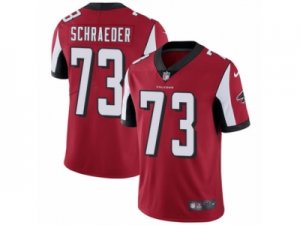 Mens Nike Atlanta Falcons #73 Ryan Schraeder Vapor Untouchable Limited Red Team Color NFL Jersey