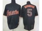 mlb jerseys baltimore orioles #5 robinson black[fashion]