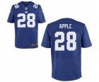 Men's Nike New York Giants #28 Eli Apple Elite Royal Blue Team Color NFL Jersey