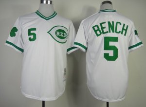 MLB Jerseys Cincinnati Reds #5 BENCH WHITE