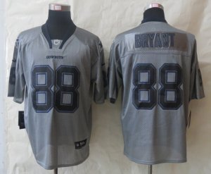 Nike Dallas Cowboys #88 Bryant Grey Jerseys(Lights Out Elite)