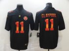 Nike Steelers #11 Chase Claypool Black Colorful Fashion Limited Jersey