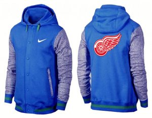 NHL Detroit Red Wings Logo Pullover Hoodie 4