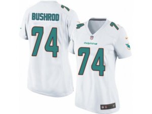 Women Nike Miami Dolphins #74 Jermon Bushrod Game White NFL Jersey