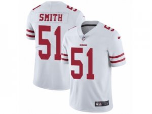 Mens Nike San Francisco 49ers #51 Malcolm Smith Vapor Untouchable Limited White NFL Jersey