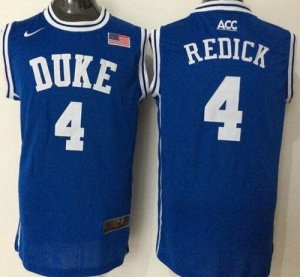 Duke Blue Devils #4 J.J. Redick Blue Basketball New Stitched NCAA Jersey