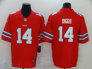 Nike Bills #14 Stefon Diggs Red Vapor Untouchable Limited Jersey