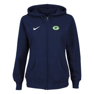 Women Green Bay Packers Logo Pullover Hoodie-8