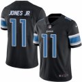 Mens Nike Detroit Lions #11 Marvin Jones Jr Limited Black Rush NFL Jersey