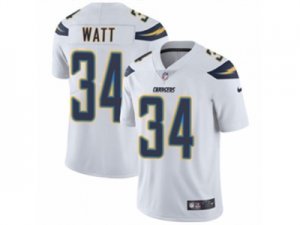 Nike Los Angeles Chargers #34 Derek Watt Vapor Untouchable Limited White NFL Jersey
