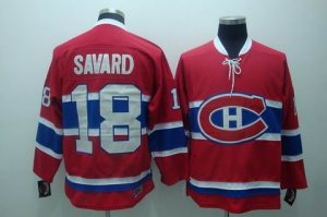 nhl montreal canadiens #18 savard red[ccm]