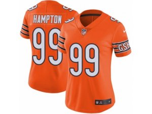 Women Nike Chicago Bears #99 Lamarr Houston Vapor Untouchable Limited Orange Rush NFL Jersey