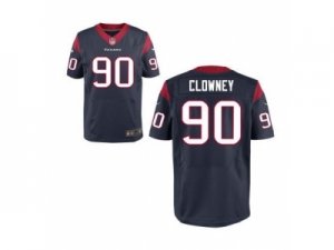 Nike jerseys houston texans #90 clowney blue[Elite][clowney]