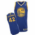 Mens Adidas Golden State Warriors #42 Nate Thurmond Authentic Royal Blue Road NBA Jersey