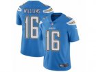 Nike Los Angeles Chargers #16 Tyrell Williams Vapor Untouchable Limited Electric Blue Alternate NFL Jersey