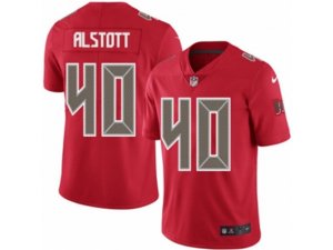 Nike Tampa Bay Buccaneers #40 Mike Alstott Limited Red Rush NFL Jersey