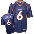 nfl denver broncos #6 cutler youth blue