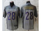 Nike Minnesota Vikings #28 Peterson Grey Jerseys(Vapor Elite)