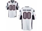 Nike Youth New England Patriots Customized Game White Jersey