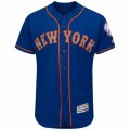 Men's New York Mets Majestic Alternate Road Blank Royal Flex Base Authentic Collection Team Jersey