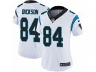 Women Nike Carolina Panthers #84 Ed Dickson Vapor Untouchable Limited White NFL Jersey