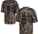 Nike Saints #9 Drew Brees Camo With Hall of Fame 50th Patch NFL Elite Jersey