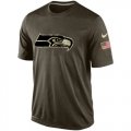 Mens Seattle Seahawks Salute To Service Nike Dri-FIT T-Shirt